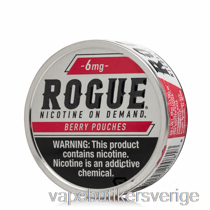 Vape Sverige Rogue Nikotinpåsar - Bär 6mg